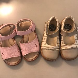 Bundle of toddler girl shoes